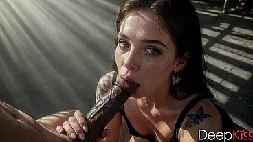 This little slut sucked me off everywhere we hooked up. She's a real handful because she drains every last drop of cum out of me[AI]