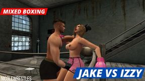 Mixed Boxing: Jake vs Izzy mp4 Low