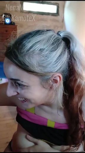 Argentine MILF Sucking Dick on Streaming. Stripchat