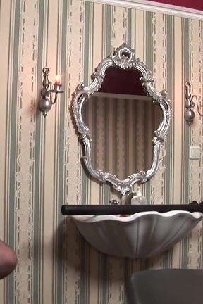 Horny Slut Is Led Into a Club