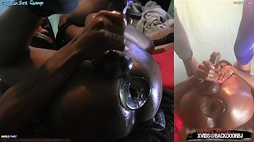 Skinny DL Twink gives himself Sex Change in the ass with big dick & huge toys ( Anal Distruction ) - More like this at @DJButtPussy