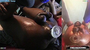*PREMIUM* Skinny DL Twink gives himself Sex Change in the ass with big dick & huge toys ( Anal Distruction ) - More like this at @DJButtPussy