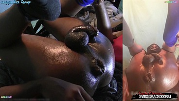 *PREMIUM* Skinny DL Twink gives himself Sex Change in the ass with big dick & huge toys ( Anal Distruction ) - More like this at @DJButtPussy