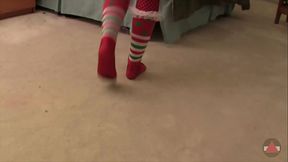 Santa's helper gave him the best lap dance gift ever!