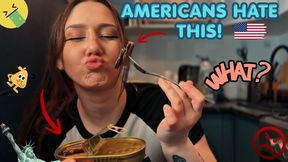 American Nightmare: Eating Canned Foods You’d Never Touch! Sprats & Pâté