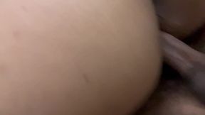 Malay stepsister Roughly Riding on my dick