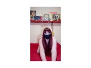 Shyyfx Colorada blanquita culona en cuatro