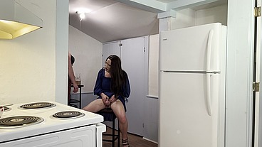 Roommate Feminized and in Chastity for First Time for Girls Night Out