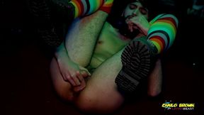camilo brown fucking his own ass balls deep public at mila garcia s party