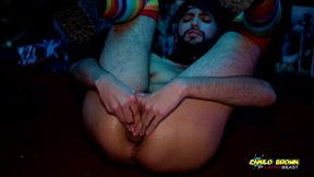 camilo brown fucking his own ass balls deep public at mila garcia s party