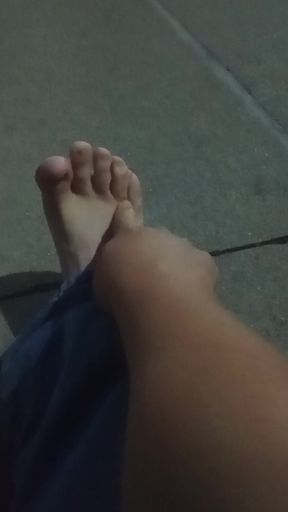 Right foot outdoor