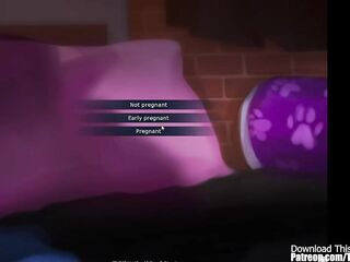 Summertime Saga Eve as a Transgender Too Recent Scene as Eve Preggy