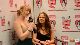 PornhubTV Elexis Monroe Interview at 2013 AVN Awards