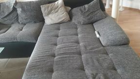 Horny in the living room
