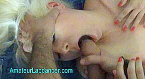 Amateur czech chick lapdances and gets facial