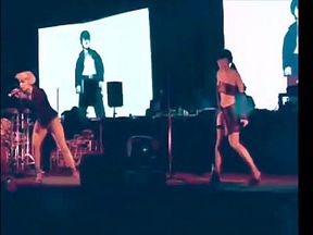 Dirty princess in concert, Berlin.