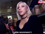 LETSDOEIT - Busty German Blonde Fucked Hard In The Back Of a Van