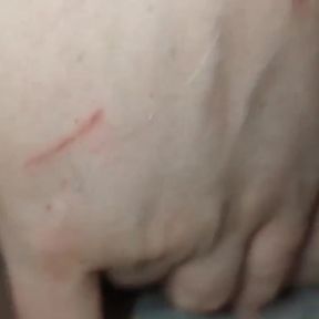 Huge bottles fuck and magic wand on clit