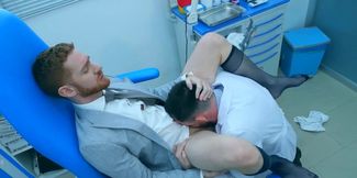 Insolent men fuck in the ass and share the most intimate moments