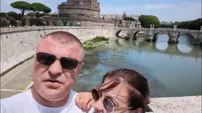 Hairy MILF gets creampied after rough mirror play