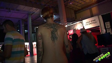 Un show privado en el Salón Erótico de Valencia