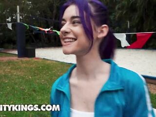 REALITY KINGS - Spiraling Spirit Warms Up With A Oral job And A Picnic Table Screw Previous to The Race