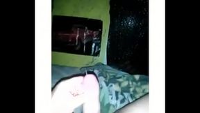 Powerful cum after prostate stim