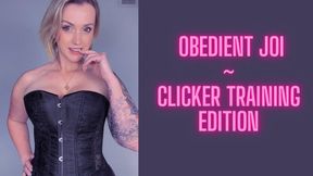 Obedient JOI - Clicker Training Edition