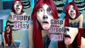 CV I&#039;m your little puppy drool gasp pant