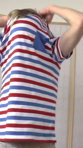 Captivating moment from "Big dick deepthroat from teen boy"