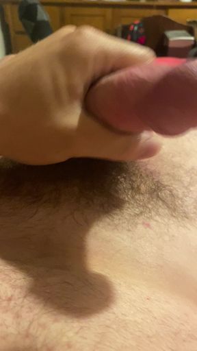 Playing with my cock!