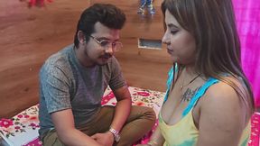 Stepbrother called his stepsister home and had hardcore sex Tina Nandy