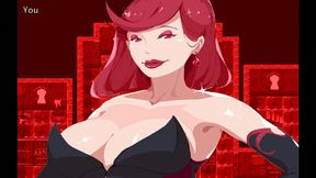 tower trample [ femdom hentai game ] ep.1 feet fetish domina fight !