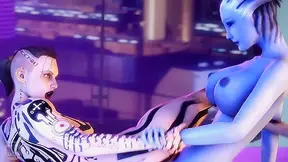 Alien Seduction: Space Babe Tempts Cosmic Lover with Steamy Anal Encounter