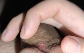 Solo POV session in grey briefs