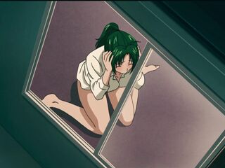 Hotty Masturbates and Swallows Neighbour's Knob with Her Bushy Cunt