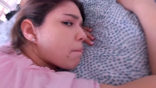The stepdaughter wanted an iPhone, but got a pussy creampie