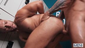 MEN - William Seed Pounds Arno Antino’s Hole After A Steamy Squat Rack Tease At The Gym