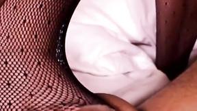 ”Fishnets Trampling on Your Hard Shaft”