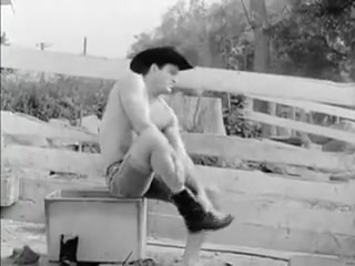 Gay Vintage 50s - Cowboy Washup