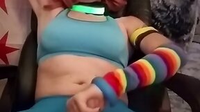 CD Rainbow Girl Cum Shot by vikkiCD16