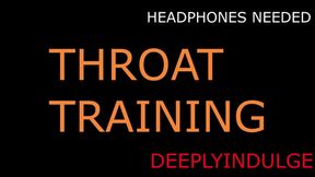 DEEP HARD ROUGH THROAT DRILL (AUDIO ROLEPLAY) INTENSE EYE WATERING HEART POUNDING CLIMAX&#x1F680;