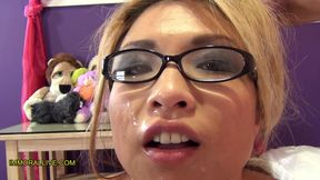 Asian waterfall when horny Korean w/ natural 34 dd big bouncing boobs pussy squirts