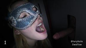 enjoys cum being pumped into mouth 1st visit