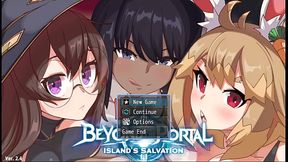 Beyond the Portal Island'_s Salvation [ Hentai Game ] Ep.1 FIRST TIME and CUM twice inside her bunnygirl pussy !