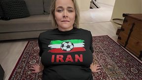 Iranian sex with a blonde pornstar who was previously married to an Iranian.