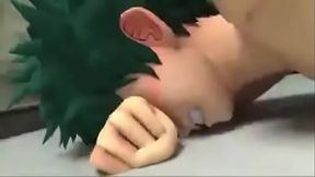 Muscular fucks Deku