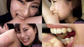 Mika - Biting by Japanese cute girl part2 bite-207-3 - wmv