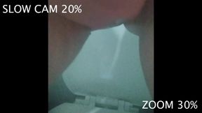 Madurita tetona meando en el ba�o de casa  Fetiche de la orina