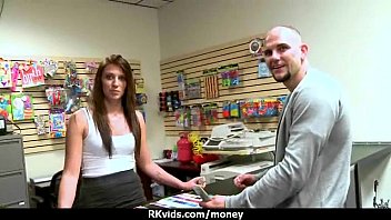Sexy natural chick trades cash for some rough sex 25